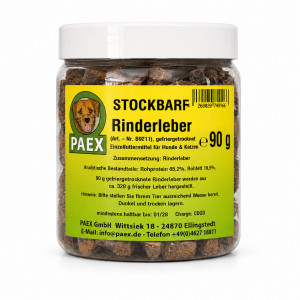 Hovädzia pečeň, mrazom sušená 90 g