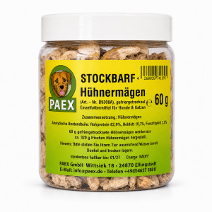 Kuracie žalúdky, mrazom sušené 60 g
